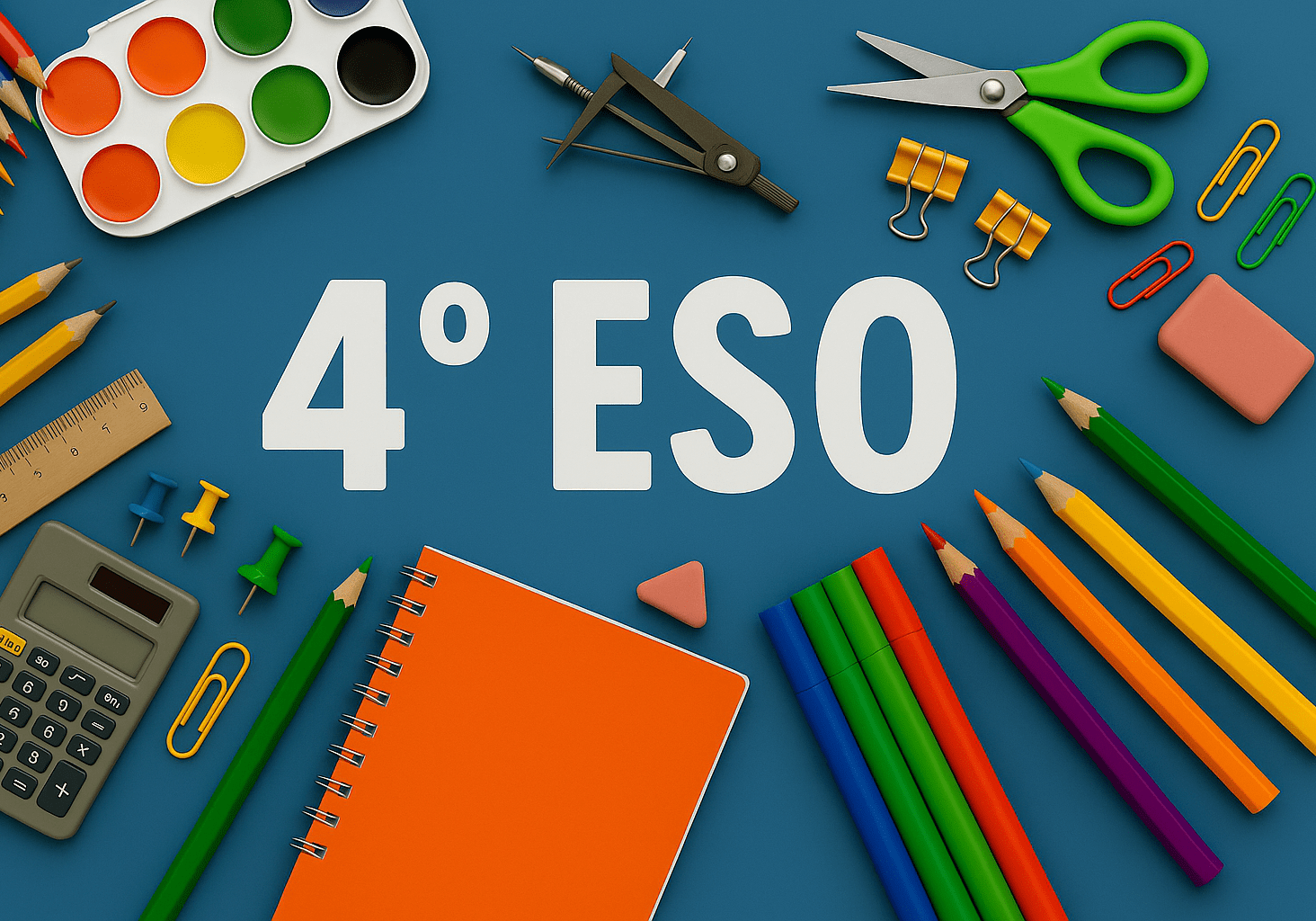 20250518_1546_Útiles Escolares 4º ESO_remix_01jvht92ejed7a9q6sv3hcn8dq