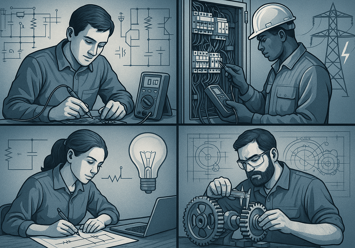 20250606_2351_Electrónica, Eléctrica y Mecánica_simple_compose_01jx3kh60sfcb8ygqqayx99ek9